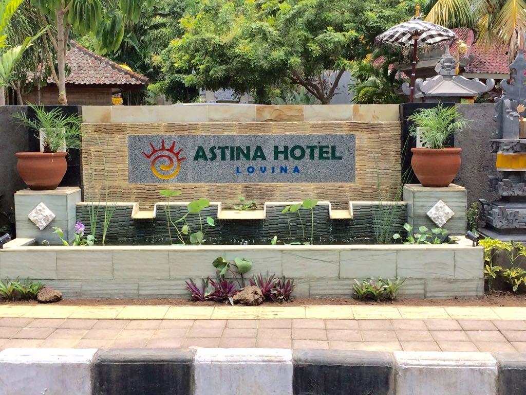 Astina Hotel Lovina Eksteriør bilde