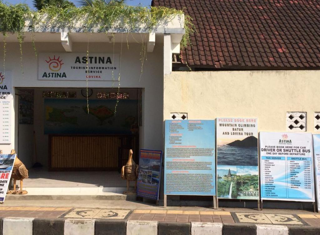 Astina Hotel Lovina Eksteriør bilde